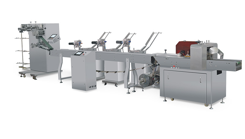 全自動餐具、紙巾包裝機